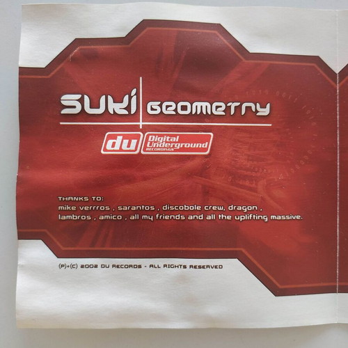 Suki Geometry CD like new