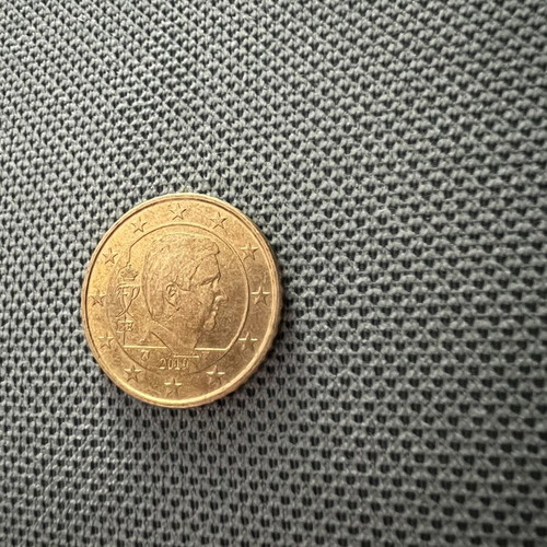Collectible 50 Cent Coin Belgium 2019 like new