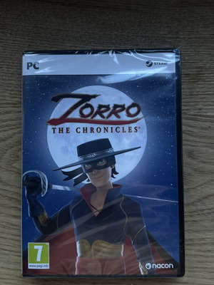 Zorro The Chronicles PC game sealed
