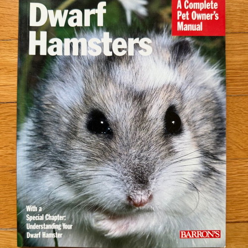 Dwarf Hamster Care Books new, set of 2, English