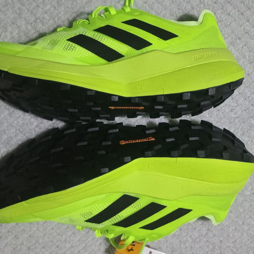 Adidas Terrex Agravic Speed Running Shoes Size 42.5 New Black Yellow