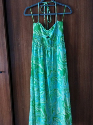 Stradivarius women's dress new, colorful with straps
