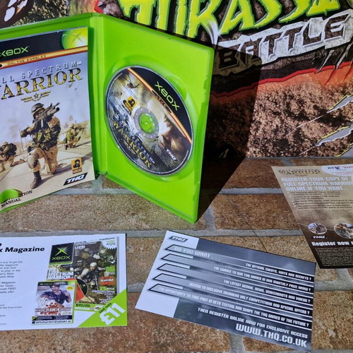 Xbox Full Spectrum Warrior like new