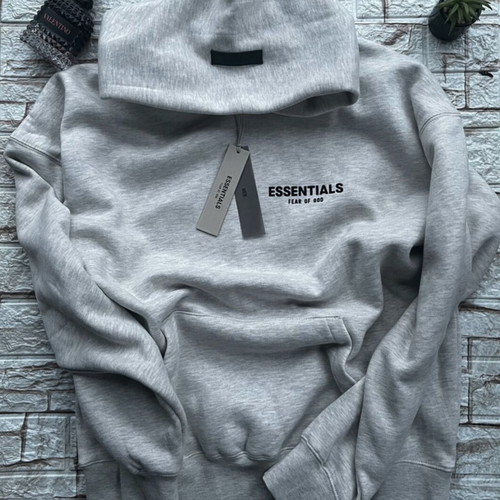 Essentials Fear Of God hoodie, grey, size S