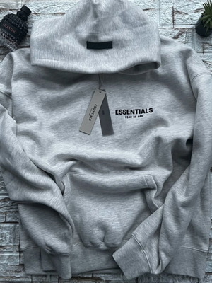 Essentials Fear Of God hoodie, grey, size S