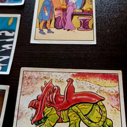 Panini Masters of the Universe Sticker Set 8 Retro 80s Like New