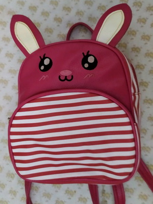 Children's backpack like new, height 22 cm, width 20 cm, depth 7 cm