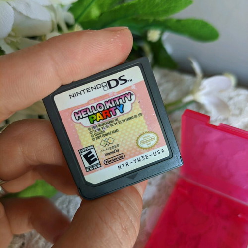 Hello Kitty friends Party Nintendo DS used puzzle game