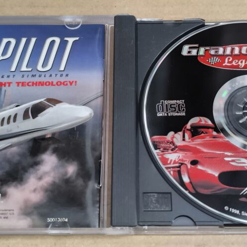 Grand Prix Legends Sierra PC CD-ROM game used, big box