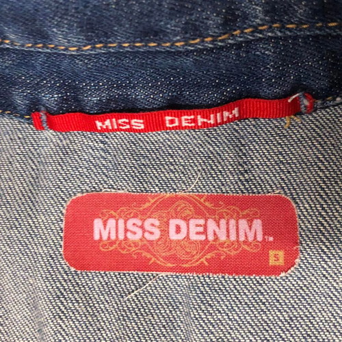 Miss Denim denim jumpsuit like new, size S, blue