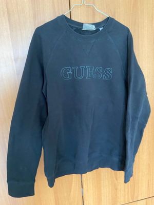 Φούτερ Guess μεταχειρισμένο, μέγεθος L, μαύρο, ζεστό