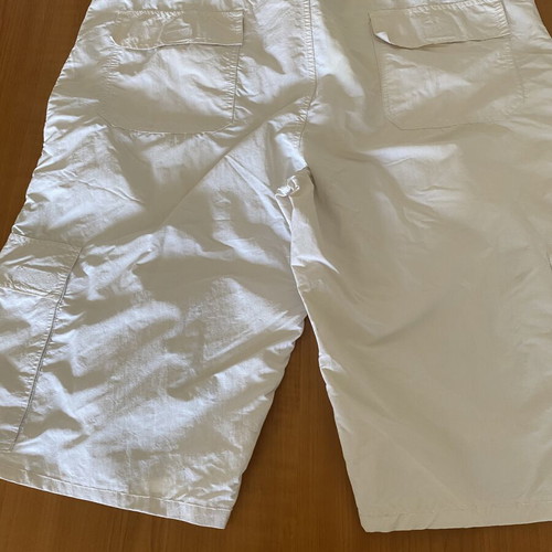 Reebok men's swim shorts used, white, sizes L XL