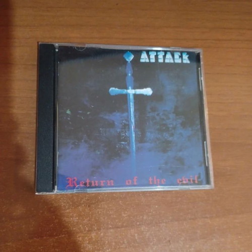 Attack Return of the Evil CD used, metal