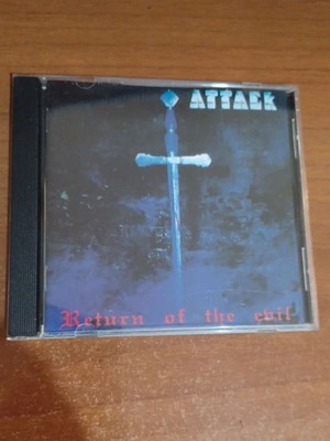 Attack Return of the Evil CD μεταχειρισμένο, metal