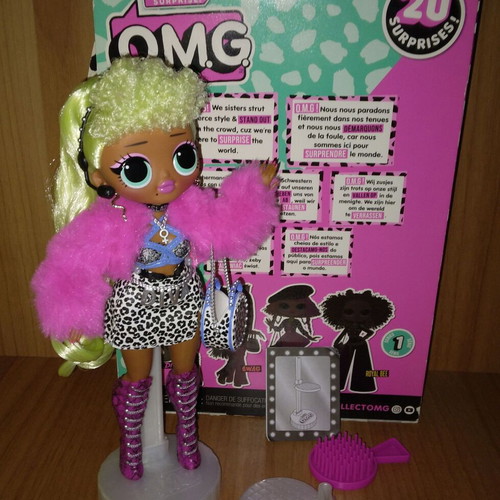 LOL L.O.L Surprise 2019 O.M.G. Series 1 Lady Diva Doll like new
