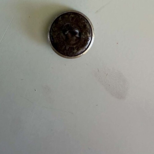 Vintage Soviet Military Uniform Button USSR star with hammer and sickle used
