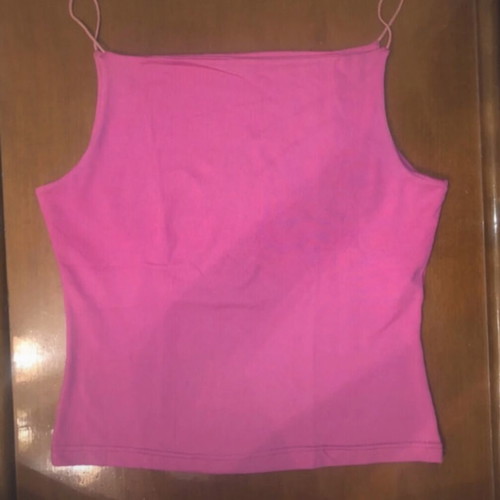 Paranoia fuchsia tank top like new, size S