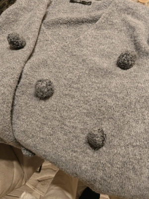 Mat Fashion oversized blouse in grey purple, like new, size L