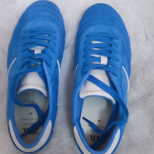 Zara sneakers size 40 like new, blue athletic shoes