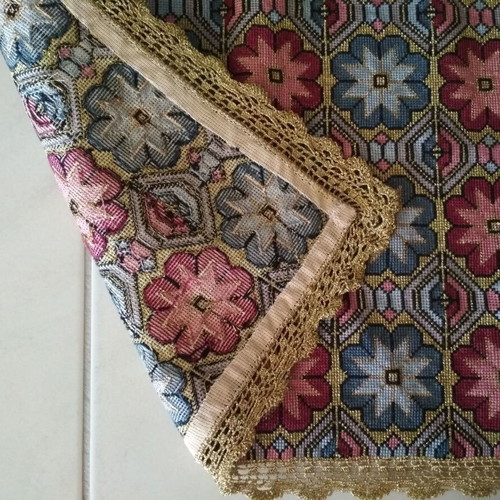 Set of handmade counted cross-stitch embroidery new