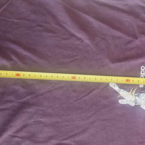 Adidas t-shirt used, size 11-12 years with Beckham print
