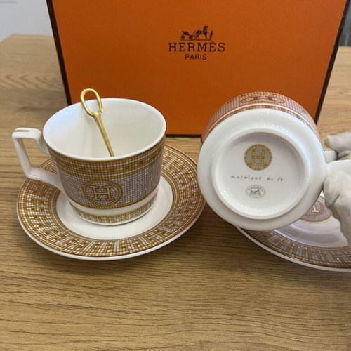 Hermes coffee set, 100% porcelain