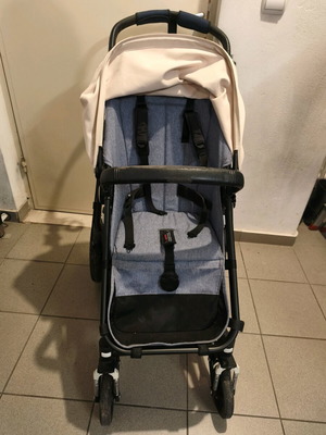 Bugaboo Cameleon 3 stroller used with portbebe and footmuff