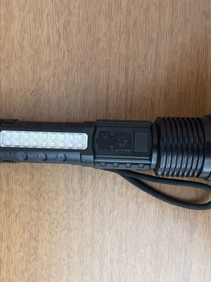 Flashlight new with front and side light