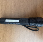 Flashlight new with front and side light