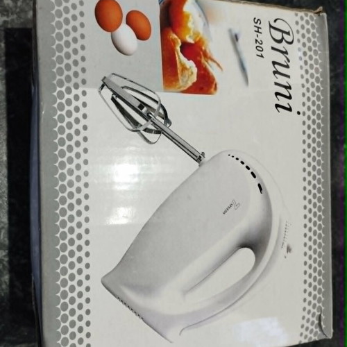 Bruni SH-201 hand mixer used with 2 types of beaters