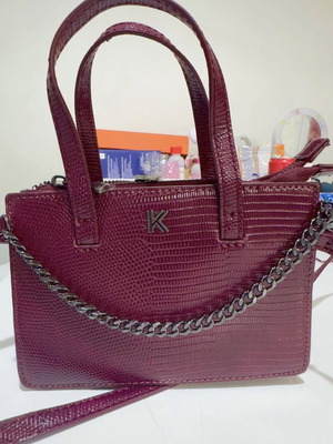 Small bag Kendall + Kylie καινούργιο, μωβ