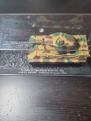 Άρμα Tiger II King Tiger 1:72 μεταλλικό μοντέλο καινούργιο Altaya DeAgostini
