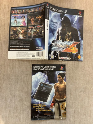 Tekken 4 PlayStation 2 authentic cover