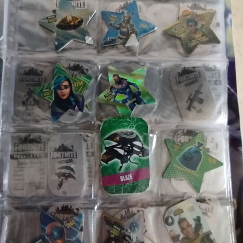 Survivor2 metal caps album used, 74 pieces