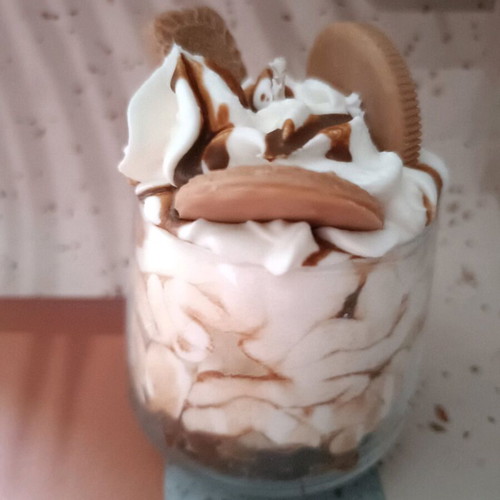 Biscoff Lotus Plant-Based Candle 270gr with Cozy Vibes