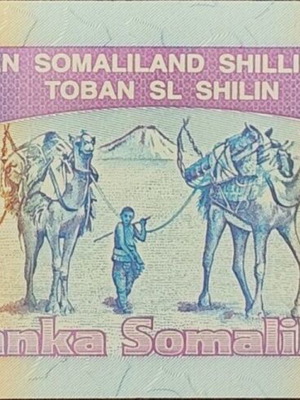 Χαρτονόμισμα Somalia 10 Shillings σαν καινούργιο