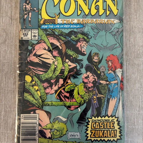 Conan the Barbarian #243 used, Marvel Comics 1991, English