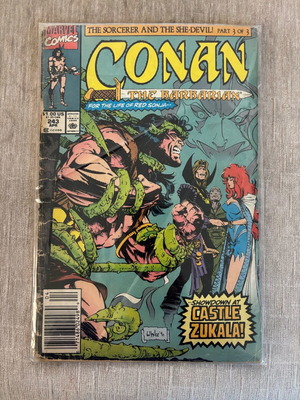 Conan the Barbarian #243 used, Marvel Comics 1991, English