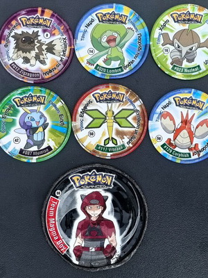 Pokémon Metal Tazo's