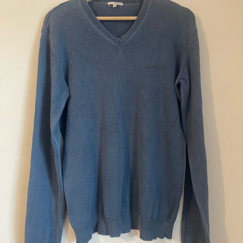 DKNY knitted sweater size M used, blue