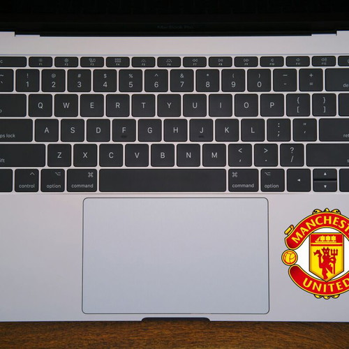Manchester United sticker made to order, glossy paper