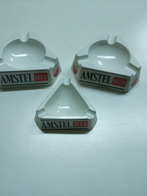 3 колекционерски пепелници AMSTEL