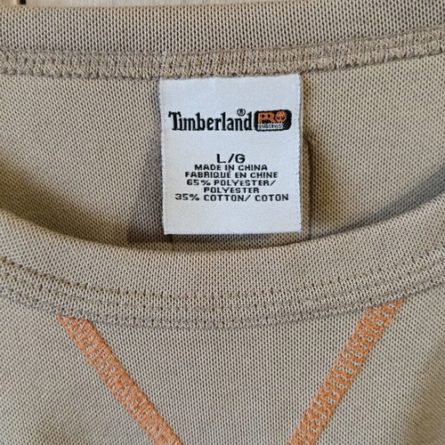 Timberland sleeveless shirt used, size large, loose fit