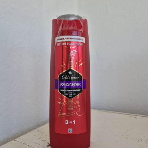 Old Spice Rockstar shower gel 400ml new, unused