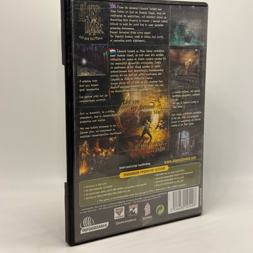 Alone in The Dark PC used action adventure game