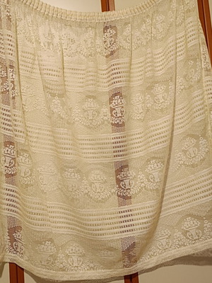 Window curtain vintage used