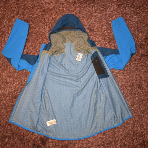 Salomon Advanced Skin Dry Jacket Men size L like new, blue, waterproof