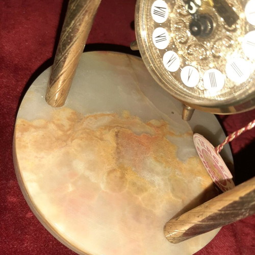 Vintage Jerger Germany table clock new, analog