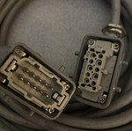 Lighting cable 10 pin 10 meters used for professional lighting