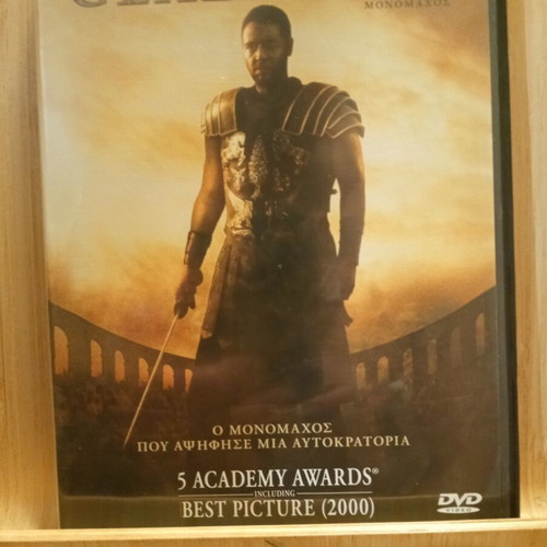 DVDs Monomahos and Megas Alexandros like new, historical, dubbed